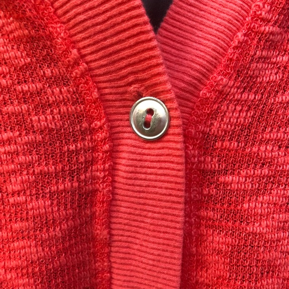 Left of Center | Evie Orange Cardigan - Picture 12 of 13